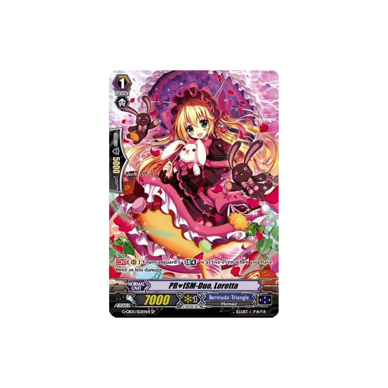 Vanguard_TCG_card_G-CB05_S52EN-B_SP_PRISM-Duo_Loretta_Prismatic_Divas
