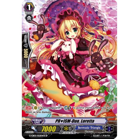 Vanguard_TCG_card_G-CB05_S52EN-B_SP_PRISM-Duo_Loretta_Prismatic_Divas