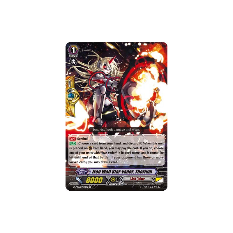 Vanguard_TCG_card_G-CB06_015EN_RR_Iron_Wall_Star-vader_Thorium_Rondeau_of_Chaos_Salvation
