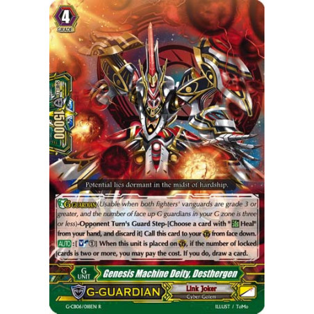 Vanguard_TCG_card_G-CB06_018EN_R_Genesis_Machine_Deity_Desthergen_Rondeau_of_Chaos_Salvation