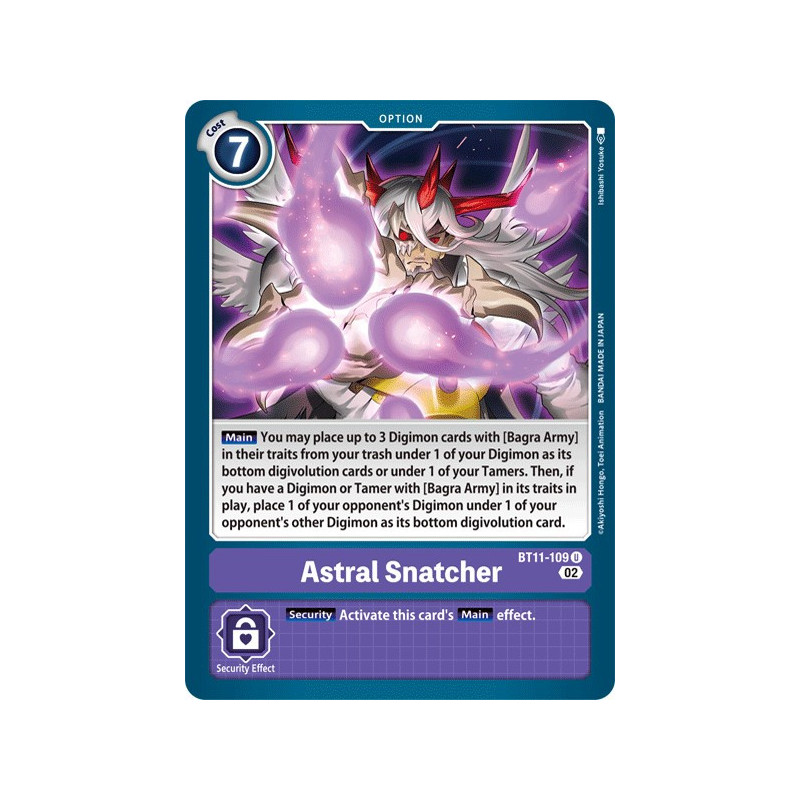 Digimon_TCG_BT11-109_FOIL_Astral_SnatcherFoil_Dimensional_Phase_Card_Game