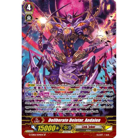 Vanguard_TCG_card_G-CB06_S04EN_SP_Deliberate_Deletor_Aodaien_Rondeau_of_Chaos_Salvation