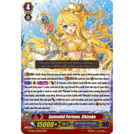 Vanguard_TCG_card_G-CB07_004EN_RRR_Splendid_Fortune_Shizuku_Divas_Festa