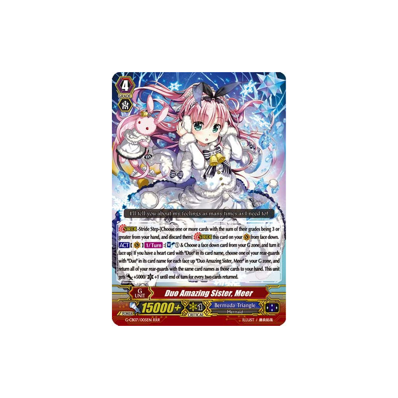Vanguard_TCG_card_G-CB07_005EN_RRR_Duo_Amazing_Sister_Meer_Divas_Festa