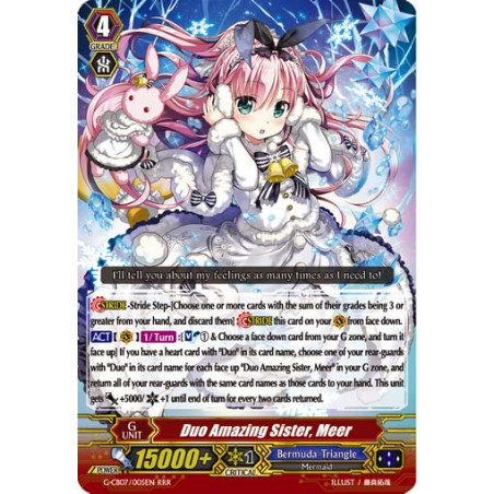 Vanguard_TCG_card_G-CB07_005EN_RRR_Duo_Amazing_Sister_Meer_Divas_Festa
