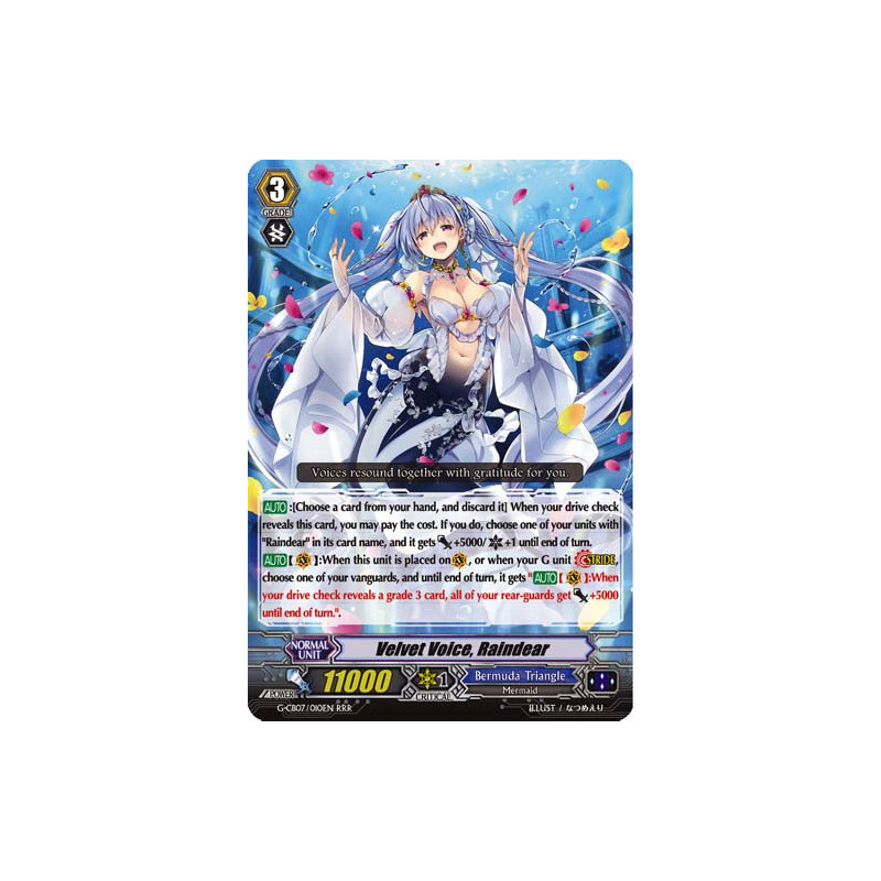 Vanguard_TCG_card_G-CB07_010EN_RRR_Velvet_Voice_Raindear_Divas_Festa