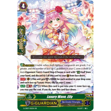 Vanguard_TCG_card_G-CB07_012EN_RR_Luxury_Wave_Elly_Divas_Festa