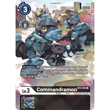 Digimon_TCG_BT11_BT04-063_AA_CommandramonAlternative_Art_Dimensional_Phase_Card_Game