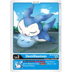 Digimon_TCG_BT12-002_DemiVeemon_Uncommon_Across_Time_Card_Game