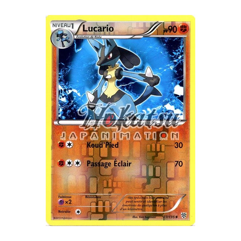 Lucario PLS 77  Pokemon TCG POK Cards