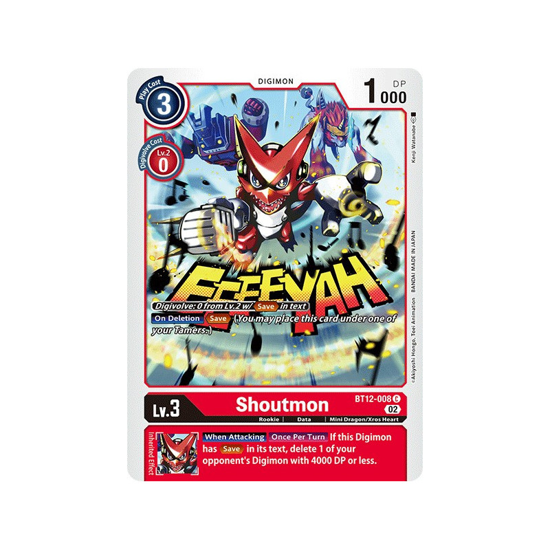 Digimon_TCG_BT12-008_Shoutmon_Common_Across_Time_Card_Game