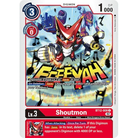 Digimon_TCG_BT12-008_Shoutmon_Common_Across_Time_Card_Game
