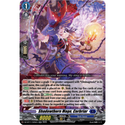 Vanguard_TCG_card_DZ-BT11_025EN_RR_Shadowthorn_Mage_Corbriar_Symphony_of_Might_Bloom