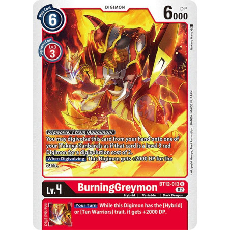 Digimon_TCG_BT12-013_BurningGreymon_Uncommon_Across_Time_Card_Game