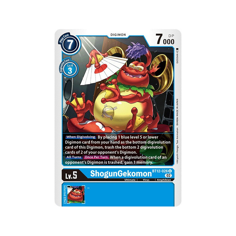 Digimon_TCG_BT12-026_ShogunGekomon_Uncommon_Across_Time_Card_Game