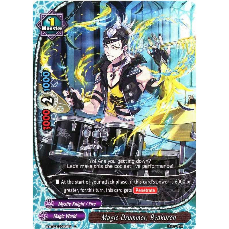 buddyfight-tcg-card-s-bt03-0052en-c-magic-drummer-byakuren-true-awakening-of-deities