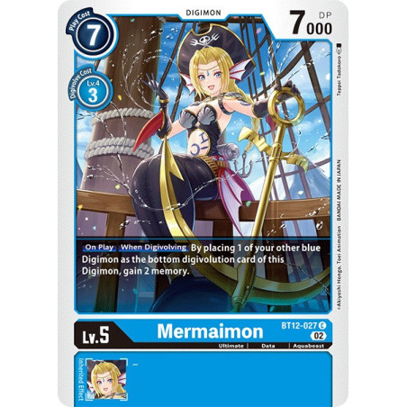 Digimon_TCG_BT12-027_Mermaimon_Common_Across_Time_Card_Game