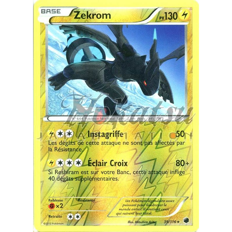 Zekrom (39/116) [Black & White: Plasma Freeze]