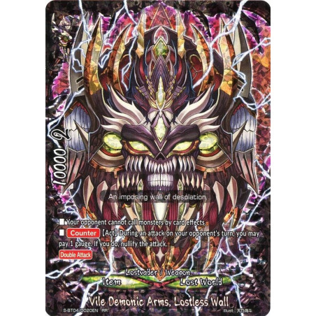 buddyfight-tcg-card-s-bt04-0020en-rr-vile-demonic-arms-lostless-wall-drago-knight