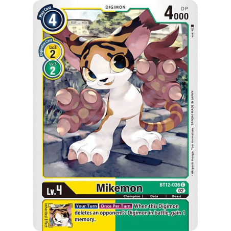 Digimon_TCG_BT12-036_Mikemon_Common_Across_Time_Card_Game