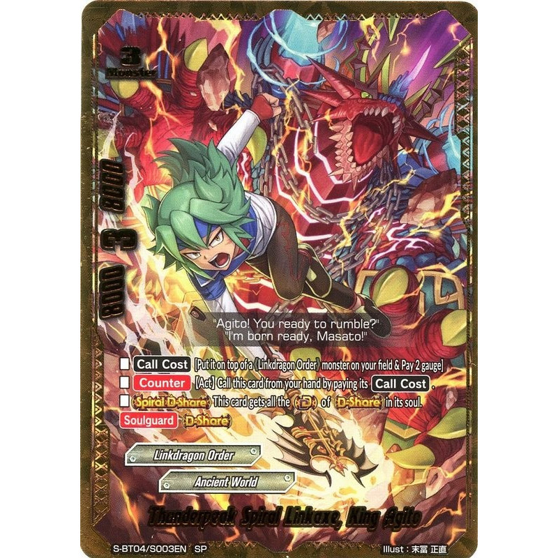 buddyfight-tcg-card-s-bt04-s003en-sp-thunderpeak-spiral-linkaxe-king-agito-drago-knight