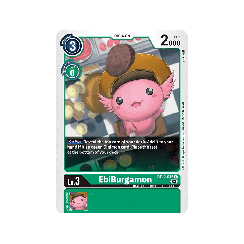 Digimon_TCG_BT12-045_EbiBurgamon_Common_Across_Time_Card_Game