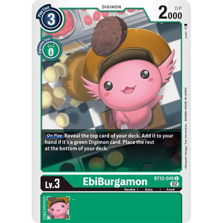 Digimon_TCG_BT12-045_EbiBurgamon_Common_Across_Time_Card_Game