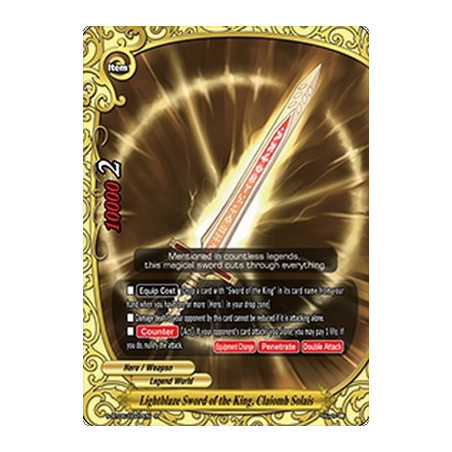 buddyfight-tcg-card-s-bt05-0027en-r-lightblaze-sword-of-the-king-claiomh-solais-war-of-dragods