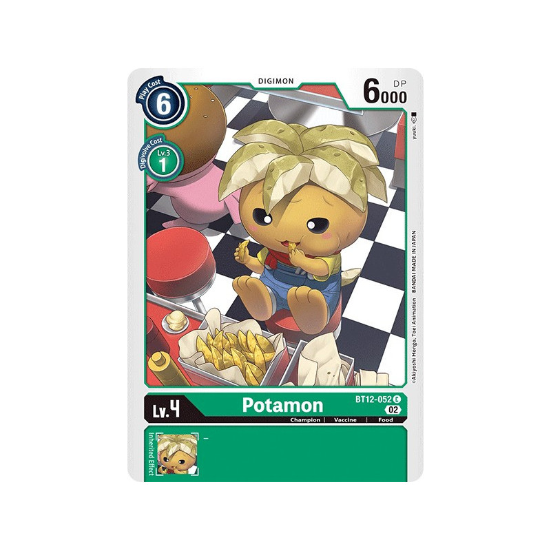 Digimon_TCG_BT12-052_Potamon_Common_Across_Time_Card_Game