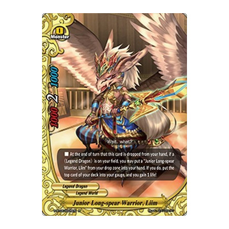 buddyfight-tcg-card-foil-s-bt05-0025en-foil-r-junior-long-spear-warrior-liim-war-of-dragods