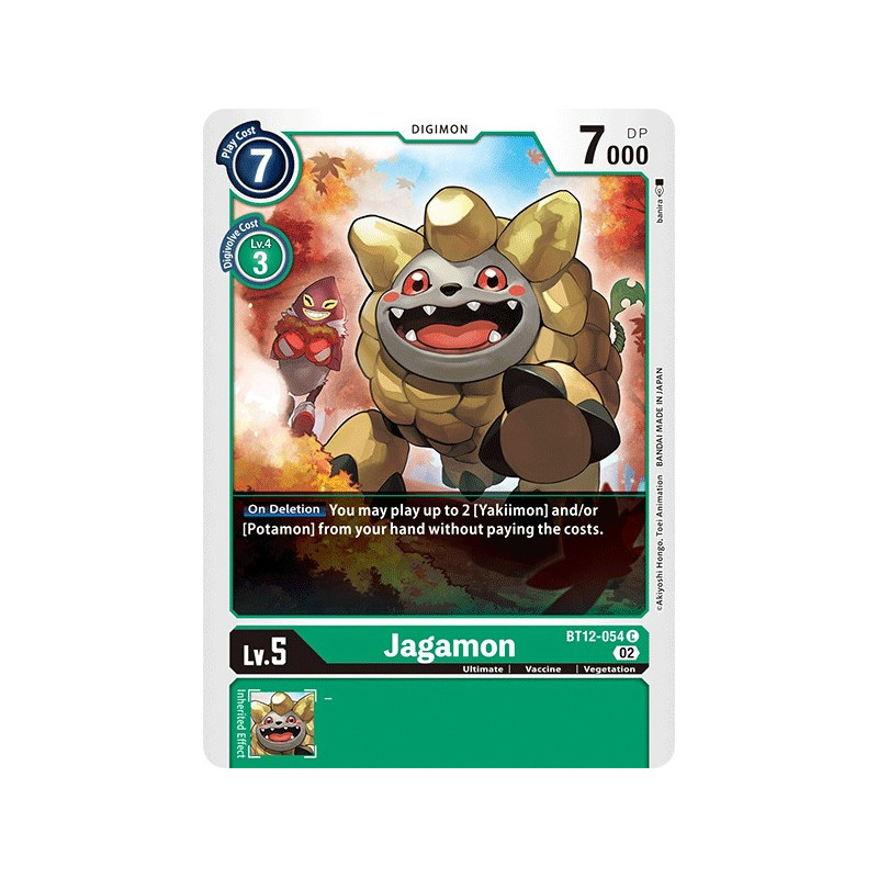 Digimon_TCG_BT12-054_Jagamon_Common_Across_Time_Card_Game