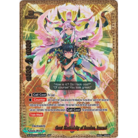 buddyfight-tcg-card-s-bt07-s002en-sp-great-electrodeity-of-freedom-izanami-perfected-time-ruler