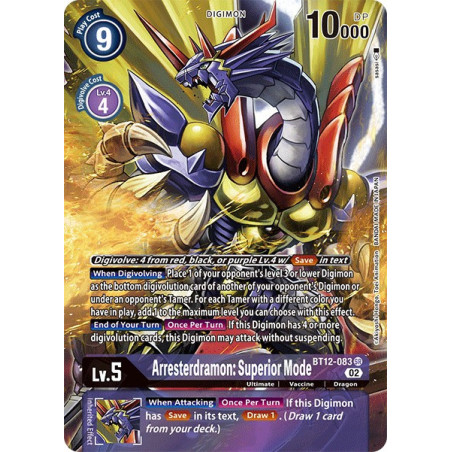 Digimon_TCG_BT12-083_AA_Arresterdramon_Superior_Mode_Alternative_Art_Across_Time_Card_Game
