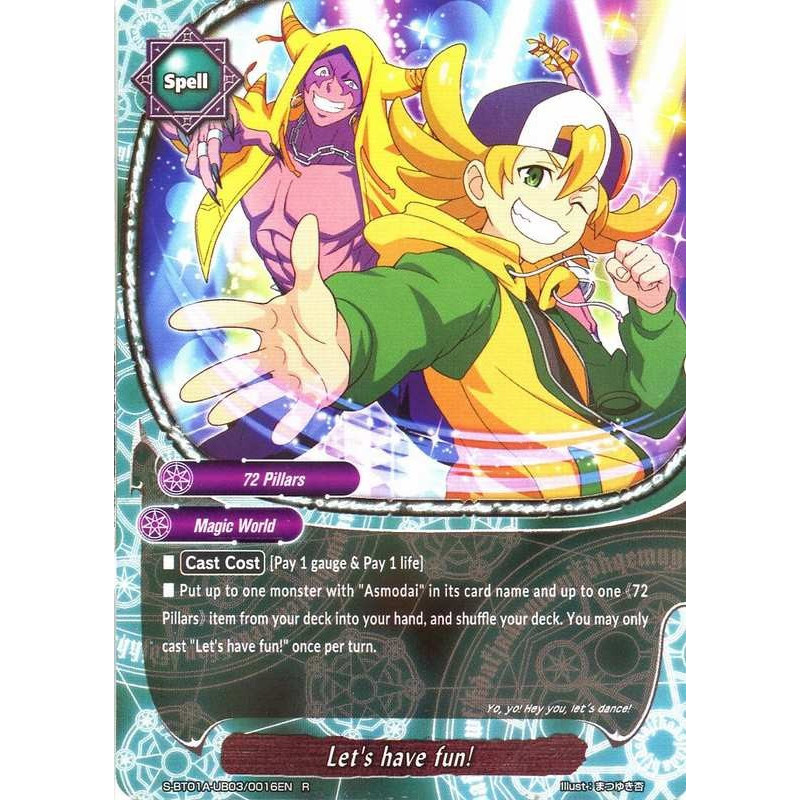 buddyfight-tcg-card-s-bt01a-ub03-0016en-r-let-s-have-fun-buddy-lineage