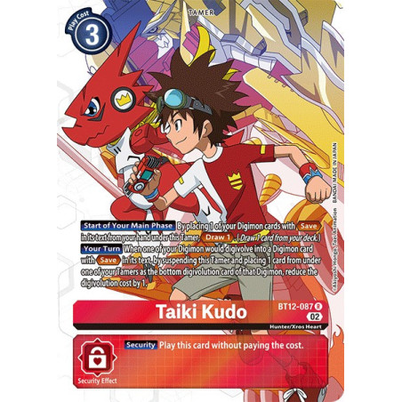 Digimon_TCG_BT12-087_AA_Taiki_Kudo_Alternative_Art_Across_Time_Card_Game