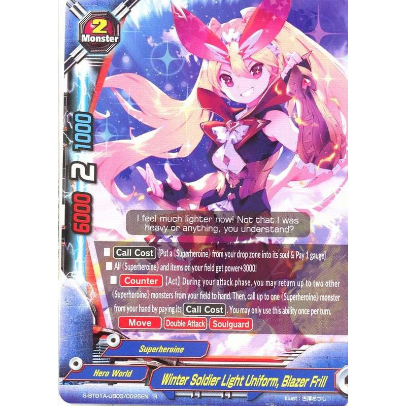 buddyfight-tcg-card-foil-s-bt01a-ub03-0025en-foil-r-winter-soldier-light-uniform-blazer-frill-buddy-lineage