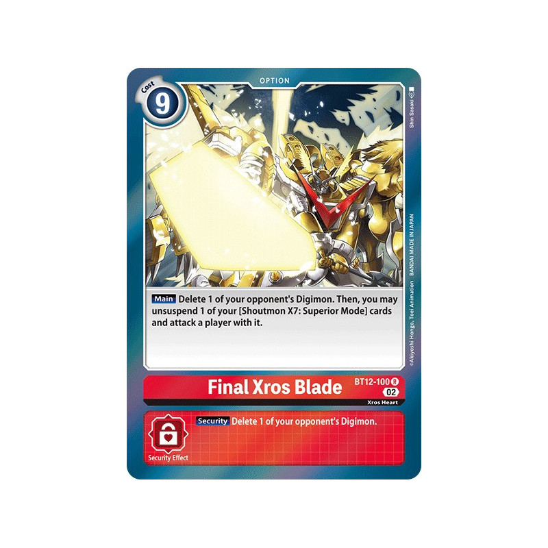 Digimon_TCG_BT12-100_Final_Xros_Blade_Rare_Across_Time_Card_Game