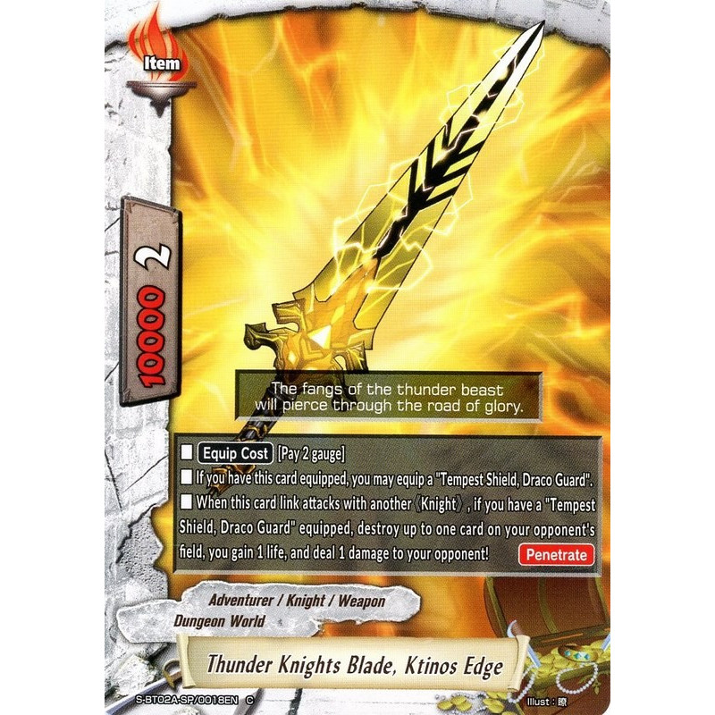 buddyfight-tcg-card-foil-s-bt02a-sp-0018en-foil-c-thunder-knights-blade-ktinos-edge-blazing-overclash