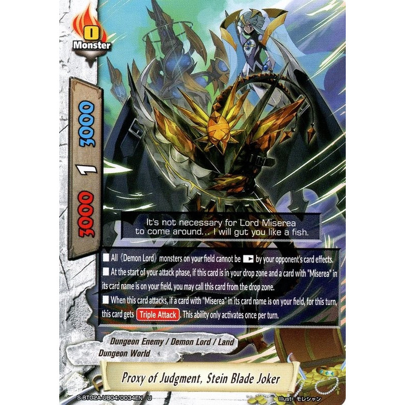buddyfight-tcg-card-foil-s-bt02a-ub04-0034en-foil-u-proxy-of-judgment-stein-blade-joker-blazing-overclash