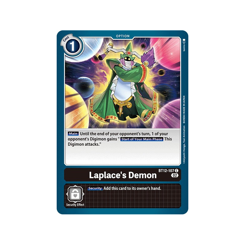 Digimon_TCG_BT12-107_Laplace_s_Demon_Common_Across_Time_Card_Game