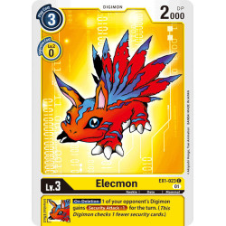 Digimon_TCG_EX1-023_Elecmon_Common_Classic_Collection_Card_Game