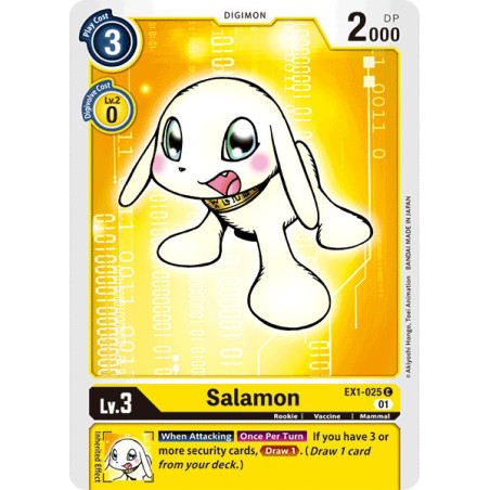Digimon_TCG_EX1-025_Salamon_Common_Classic_Collection_Card_Game