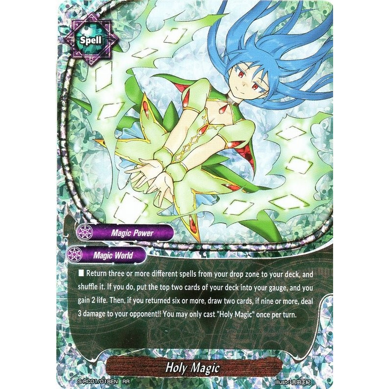buddyfight-tcg-card-s-rc01-018en-rr-holy-magic-ace-re-collection-vol-1