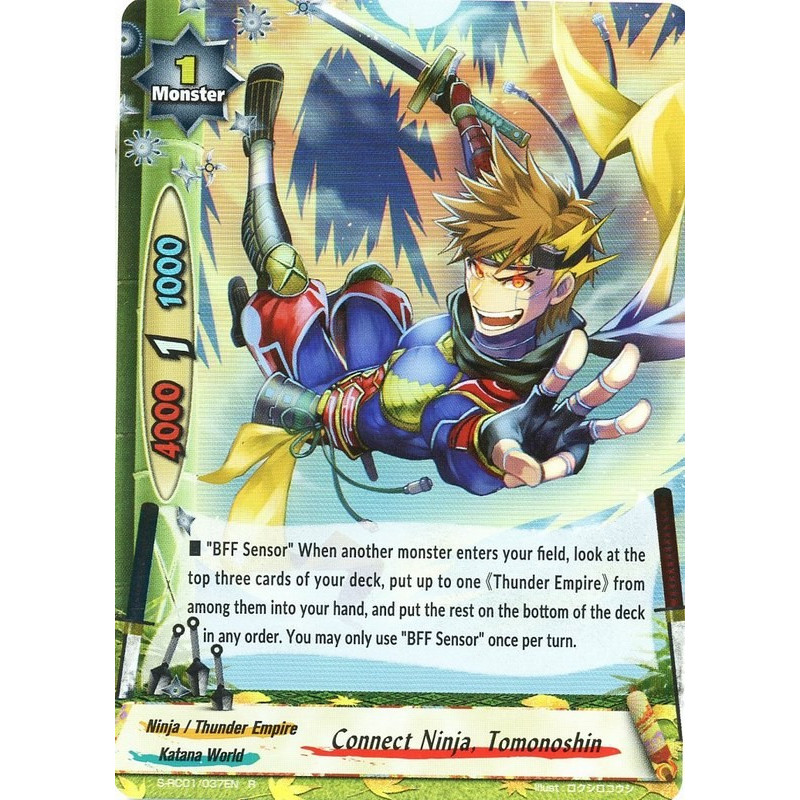 buddyfight-tcg-card-s-rc01-037en-r-connect-ninja-tomonoshin-ace-re-collection-vol-1