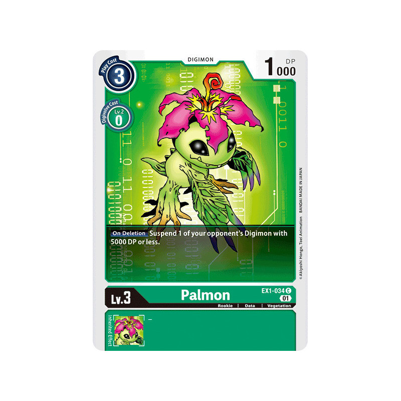 Digimon_TCG_EX1-034_Palmon_Common_Classic_Collection_Card_Game