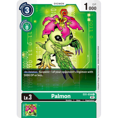 Digimon_TCG_EX1-034_Palmon_Common_Classic_Collection_Card_Game