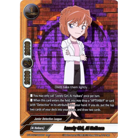 buddyfight-tcg-card-s-ub-c01-0005-rrr-lonely-girl-ai-haibara-detective-conan-a-k-a-case-closed