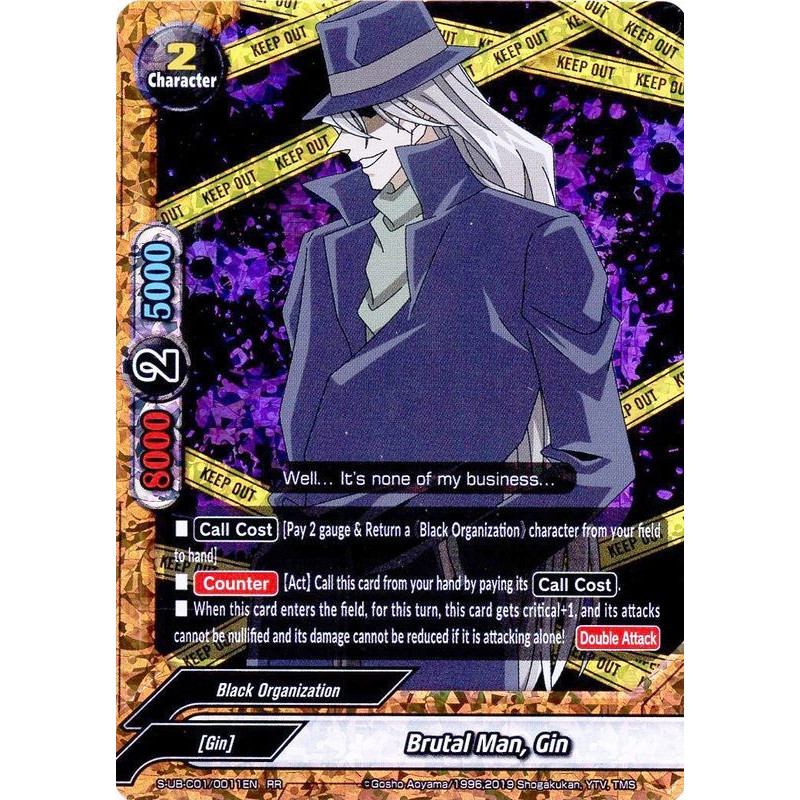 buddyfight-tcg-card-s-ub-c01-0011-rr-brutal-man-gin-detective-conan-a-k-a-case-closed