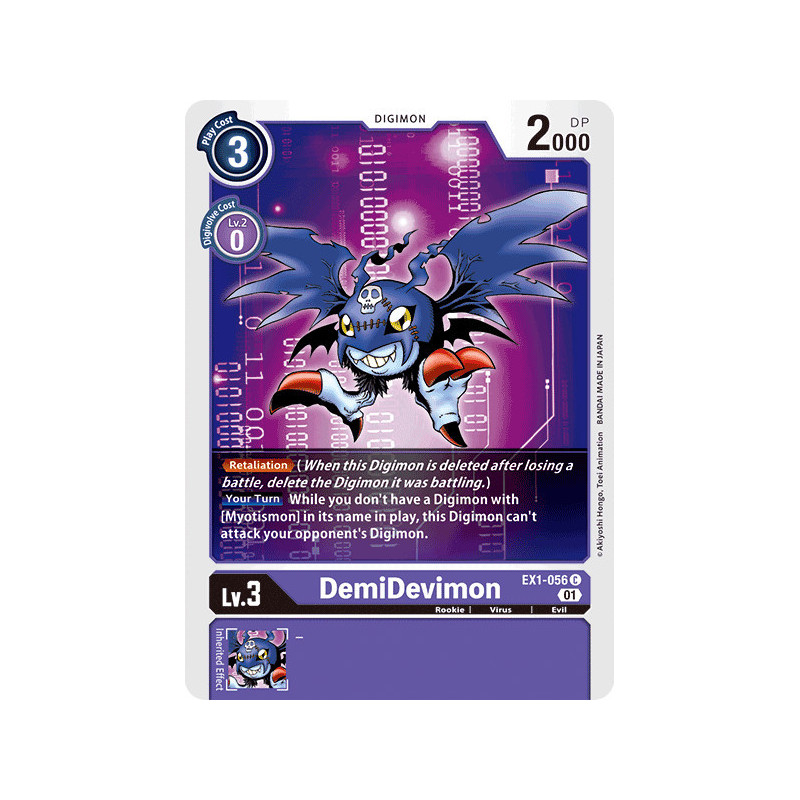 Digimon_TCG_EX1-056_DemiDevimon_Common_Classic_Collection_Card_Game