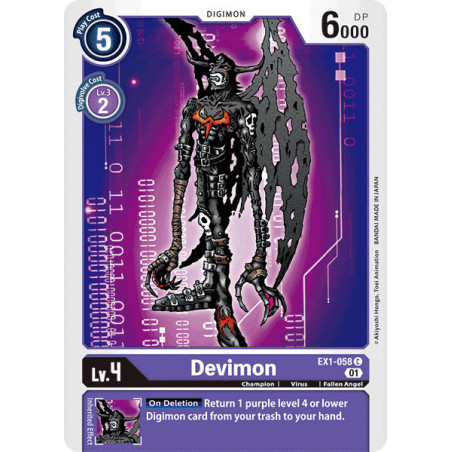 Digimon_TCG_EX1-058_Devimon_Common_Classic_Collection_Card_Game